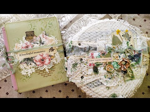 Видео: #скрапбукинг Обзор тканевых альбомов (проект "из полки вон")