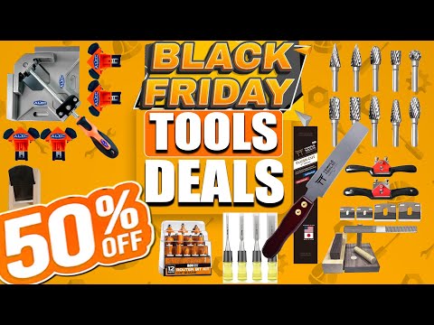 Видео: Сэкономьте 50% прямо сейчас! 20 РАННИХ предложений Amazon на деревообрабатывающие инструменты в Ч...