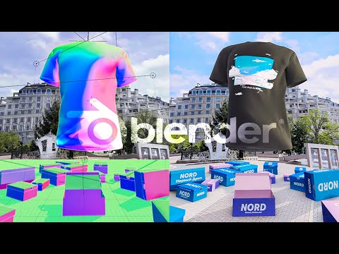 Видео: 3D VFX Реклама в Blender Подробный Урок для Начинающих | Как сделать Трекинг Видео в Блендер