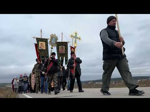 Видео: Ежегодный крестный ход из п. Мишелевка в с.Бельск. 27.09.2023