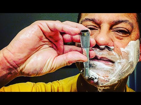 Видео: Обзор и бритье бритвы Leaf TWIG с одним лезвием — протестировано среднестатистическим парнем #ОДО...