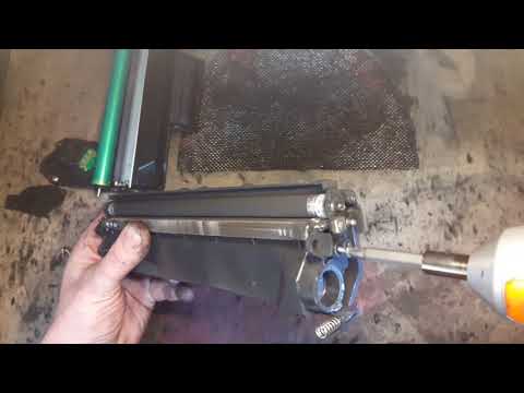 Видео: Заправка картриджа Samsung D101S D111