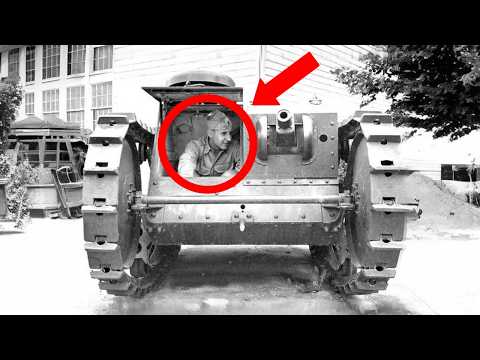 Видео: Крайне необычный танк Первой мировой с конструкцией, которая удивила даже опытных военных!