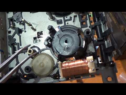 Видео: Ремонт ЛПМ AIWA  AD-WX929 part3
