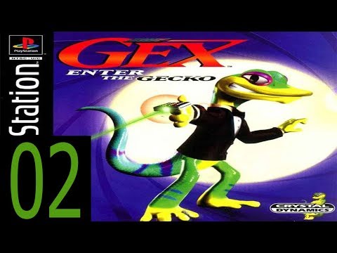 Видео: Gex 2 Enter the Gecko (PS1) Прохождение #2 Босс ТВ Остров Гиллигекс