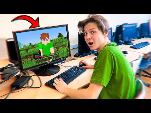 Видео: Я проник в школу чтобы пройти там Майнкрафт…