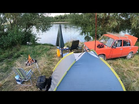 Видео: ОТДЫХ и РЫБАЛКА с НОЧЕВКОЙ на реке ДНЕСТР. Ставим ПАЛАТКУ  Мясо на УГЛЯХ  Ловим рыбу!