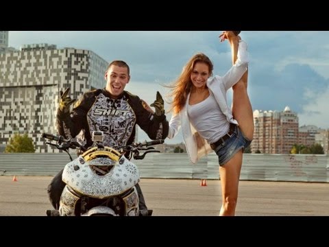 Видео: Motorcycle Stunts for Girl - Стант Шоу для Девушки