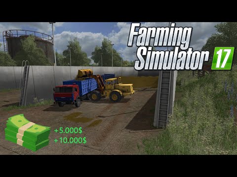 Видео: ПРОХОЖДЕНИЕ КАРТЫ КЕРОСИНОВКА | FARMING SIMULATOR 2017 | ПРОДАЖА СИЛОСА И ВЫВОЗ МУСОРА