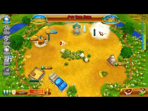 Видео: Farm Frenzy 4 Robot Level 6 only GOLD Walkthrough Gameplay Веселая ферма 4 Робот Уровень 6 Золото