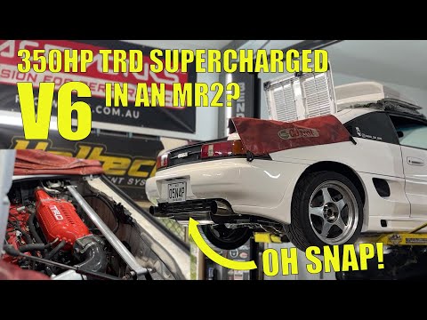 Видео: Ох, бац! 350-сильный V6 с наддувом в MR2?!