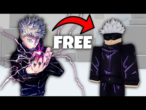 Видео: Как сделать Годзё Сатору в Roblox БЕСПЛАТНО! 😱🔥