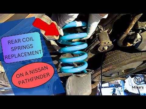 Видео: Замена задних пружин на Nissan Pathfinder