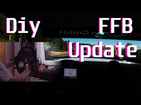 Видео: Diy ffb wheel про перегрев, тест в игре