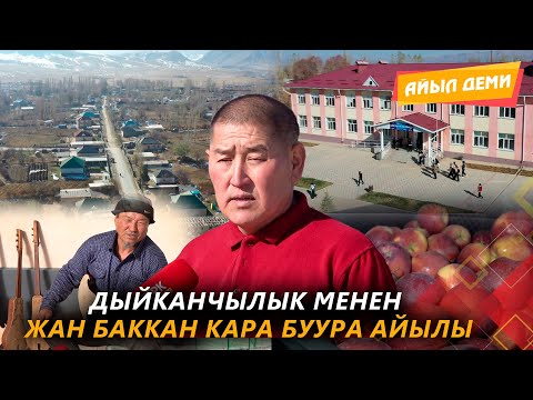 Видео: Дыйканчылык менен жан баккан Кара-Буура айылы // АЙЫЛ ДЕМИ берүүсү