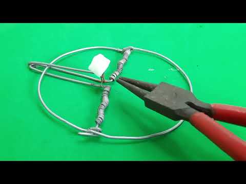 Видео: Как сделать ловушку для мышей и птиц очень простым способом 2022