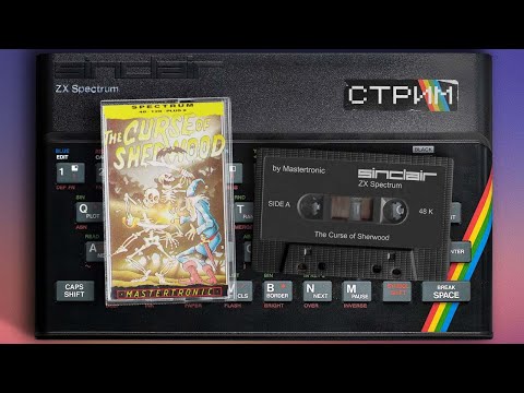 Видео: Классика на Железе: The Curse of Sherwood | ZX Spectrum