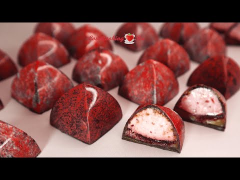 Видео: Корпусные конфеты "Ягодный маршмэллоу" | Конфеты в домашних условиях | LoveCookingRu