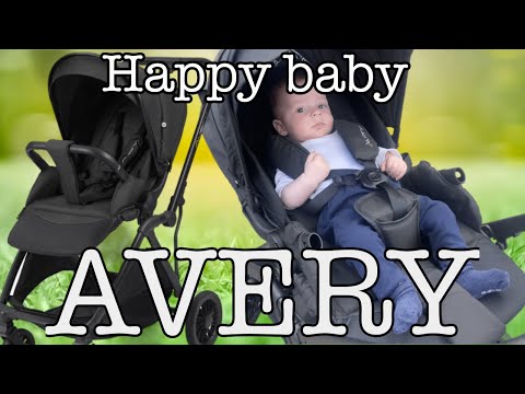 Видео: Прогулочная коляска для младенца | Happy baby Avery