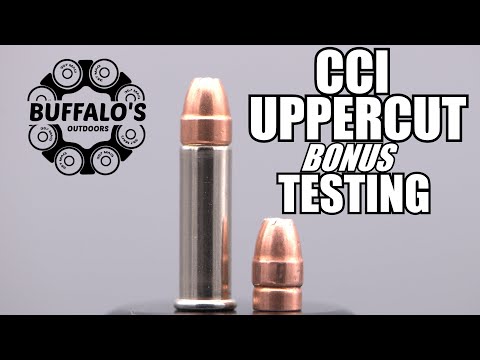 Видео: CCI UPPERCUT .22lr Self Defense JHP ~ БОНУСНОЕ ТЕСТИРОВАНИЕ