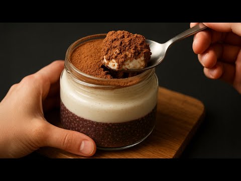 Видео: Чиа Тирамису за 5 минут! Я ем его на завтрак каждое утро и теряю вес!