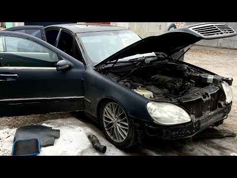 Видео: МЕРСЕДЕС S w220 ИЗ-ПОД ПЕРЕКУПА ЗА 100к