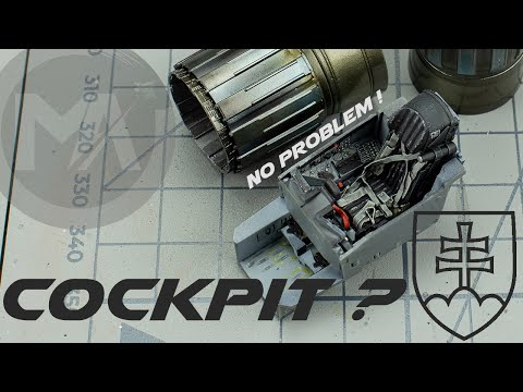 Видео: Как покрасить КАБИНУ? GWH 1/48 МиГ-29 AS - Модель самолёта