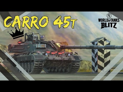 Видео: ОБЗОР Carro 45t. Самый ЛУЧШИЙ БАРАБАН Wot Blitz. ПОКУПАТЬ или НЕТ!? Карро 45т Wot Blitz!