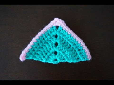 Видео: Полумотив крючком / Crochet half motif