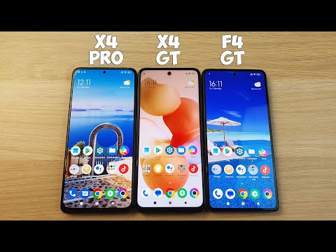 Видео: POCO X4 PRO VS X4 GT VS F4 GT - ПОЛНОЕ СРАВНЕНИЕ! ЧТО ВЫБРАТЬ?