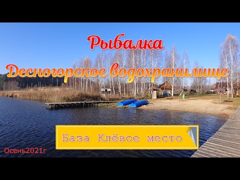 Видео: Рыбалка на Десногорском водохранилище. Обзор базы Клёвое место.