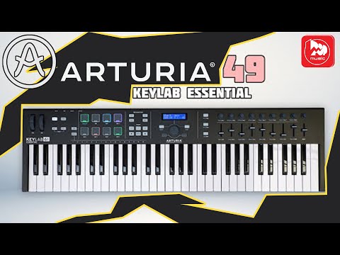 Видео: MIDI клавиатуры ARTURIA KeyLab Essential 61, KeyLab Essential 49 Black