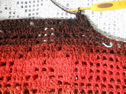 Видео: Филейная туника из Кауни 3 часть.Fillet crochet lace tunic Kaun Part 3 (В №9)