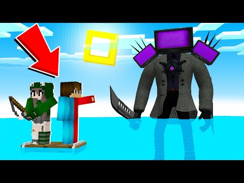 Видео: 🇺🇦 МАЙНКРАФТ АЛЕ ВИЖИВАЮ НА ПЛОТУ З ТВ МЕНОМ ТИТАНОМ! БАКІ ТВ МЕН ТИТАН ТРОЛІНГ