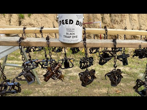 Видео: подготовка ловушек {как красить ловушки с помощью скоростного дипа}