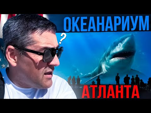 Видео: Гигантский Океан в Огромном городе под водой | Вокруг США (Русский турист) 🚗 🛣️ 🌎