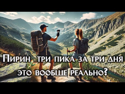 Видео: Пиринские горы: Волшебные тропы и захватывающие виды. Как мы чуть не остались тут навсегда.