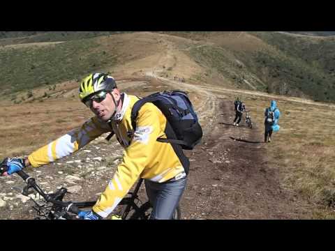 Видео: Изкачване на връх Руен с колела 2013г - 2251 метра н.в.