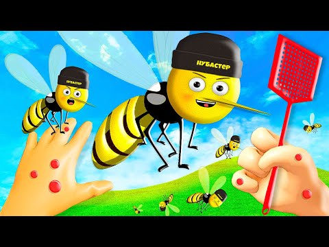 Видео: КОМАРЫ ПРОТИВ ЛЮДЕЙ в ROBLOX!