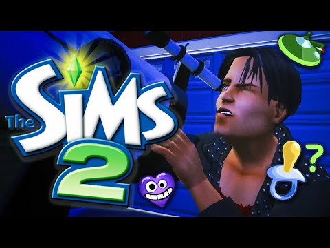 Видео: Первый беременный папочка в 100 детей // The Sims 2 // Симс 2