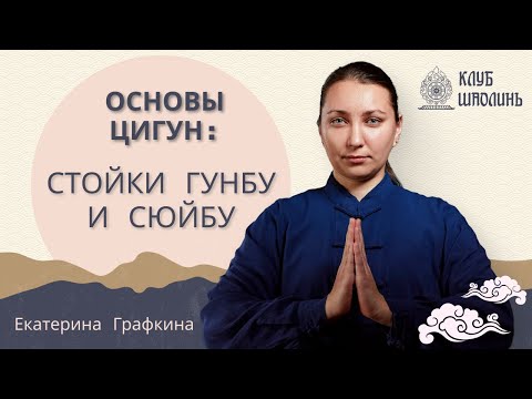 Видео: Стойки Гунбу и Сюйбу. Основы цигун. Цигун для начинающих.