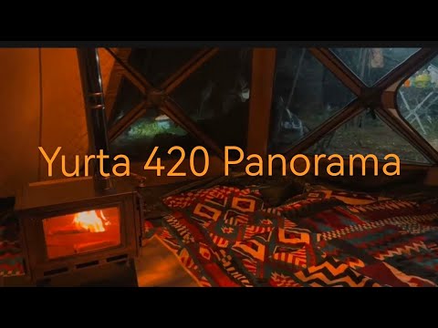 Видео: 3 недели в палатке Yurta 420 Panorama. Отзыв покупателя. Полный комплект от RUSTRAIL