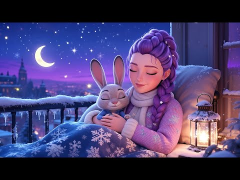 Видео: Медленно засыпайте 💤 | Спокойное зимнее фортепиано с Руми 🌙