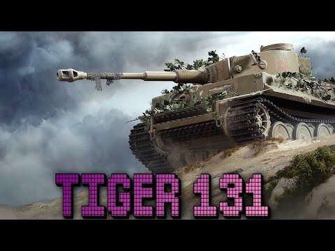 Видео: Tiger 131 - Обожаю ЛБЗ в песке! "Саркастическая ухмылка" #whinemachine #worldoftanks #миртанков
