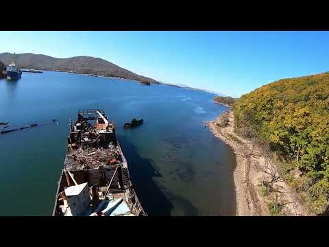 Видео: Бухта Труда . остров Русский Владивосток
