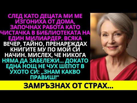 Видео: След като децата ми ме изгониха, започнах да чистя библиотеката на милиардер...