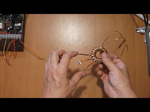 Видео: Трансформатор для ПН автомобильного усилителя.