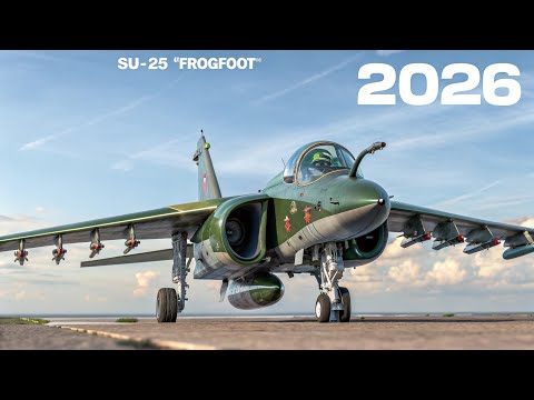 Видео: Су-25 «Фрогфут» 2026 – Возрождение легендарного штурмовика