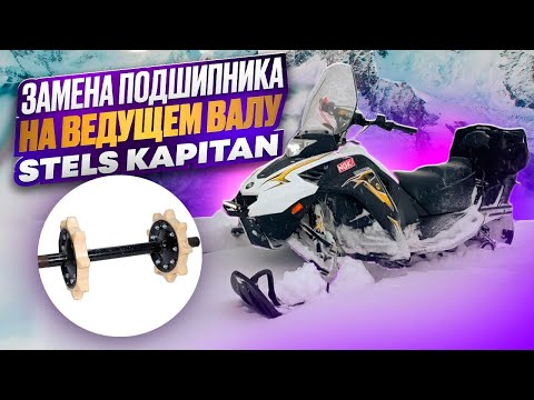 Видео: Замена подшипника на ведущем валу Stels Kapitan