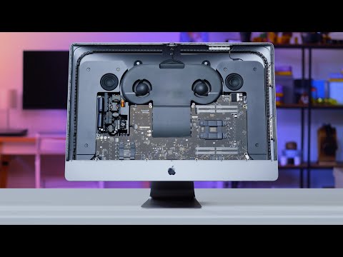 Видео: Разбираем iMac Pro: ставим Xeon 18 ядер и 128 ГБ ОЗУ